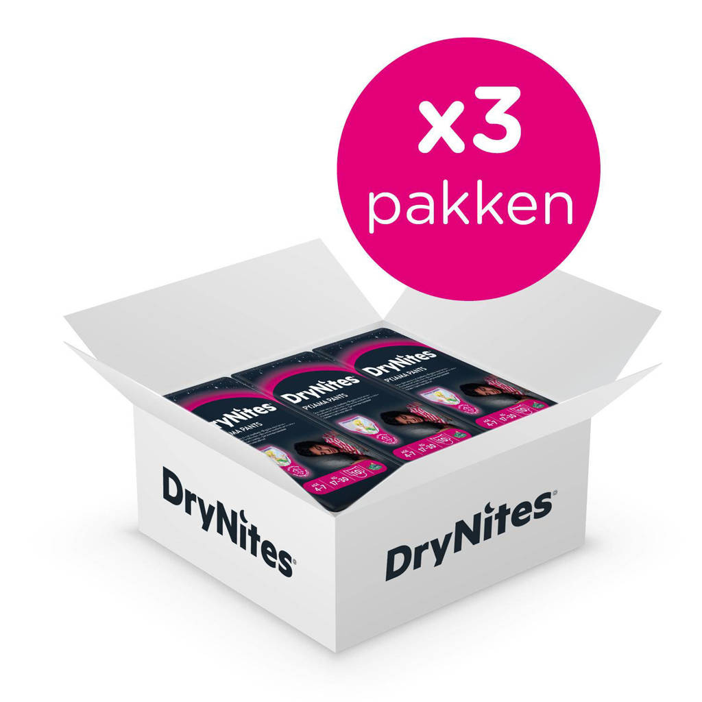 Huggies DryNites® luierbroekjes - jongens - 4 tot 7 jaar (17 - 30