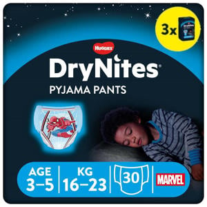 DryNites® luierbroekjes - jongens - 3 tot 5 jaar (16 - 23 kg) - 30 stuks