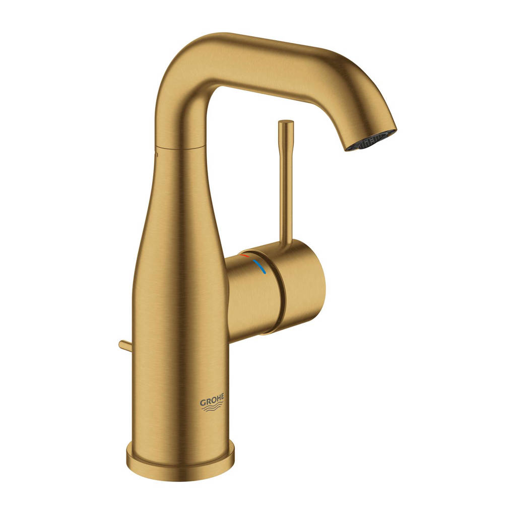 Grohe Essence New wastafelmengkraan, Geborsteld goud
