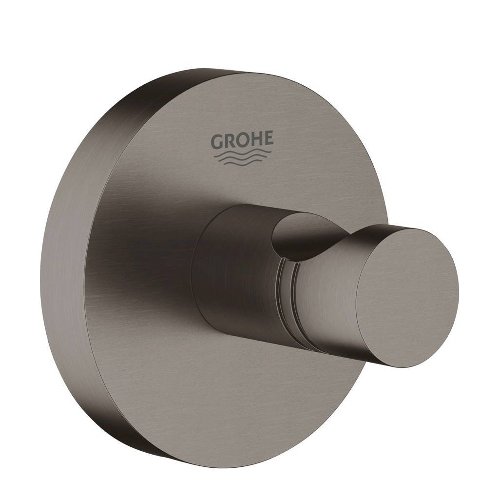Grohe Essentials handdoekhaak, Antraciet