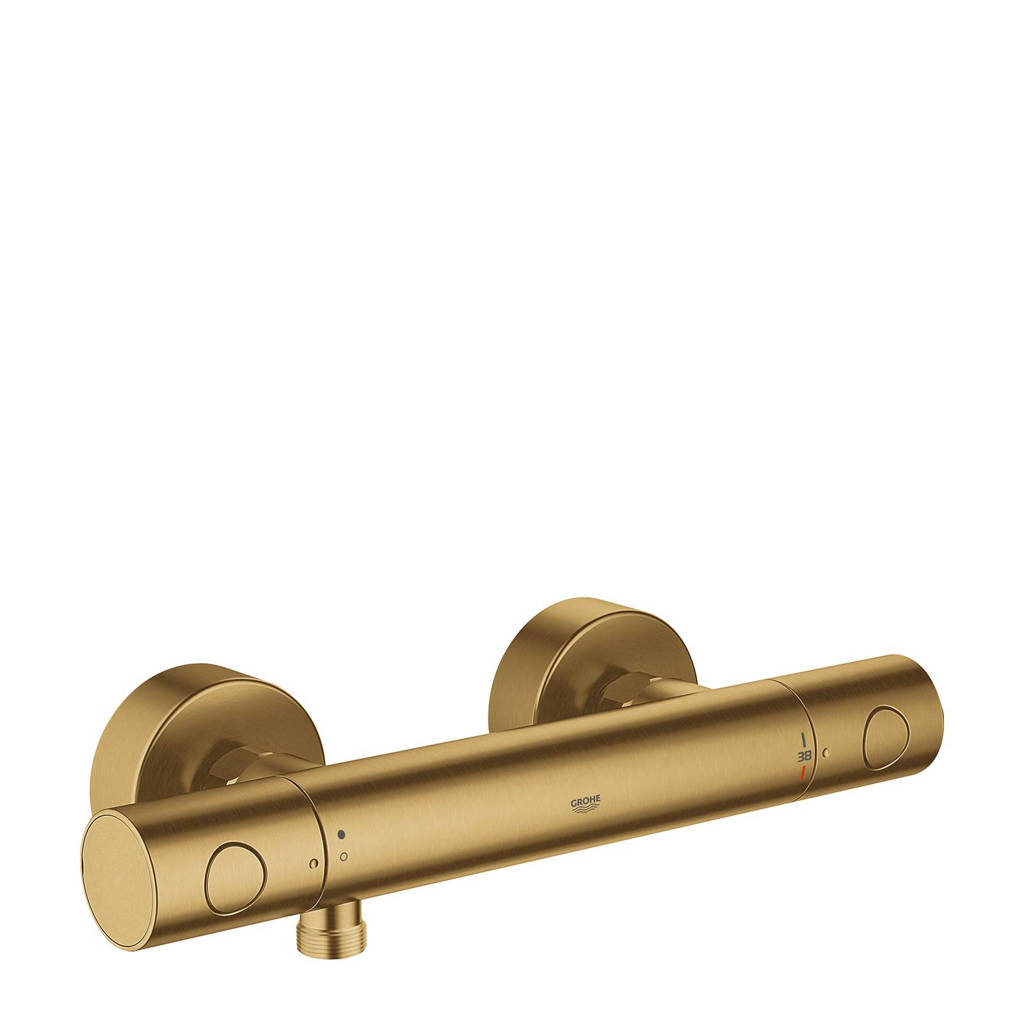 Grohe Grohtherm 1000 Cosmopolitan douchemengkraan, Geborsteld zwart