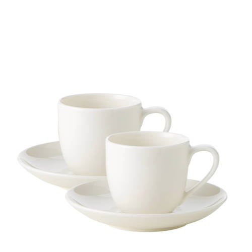 Villeroy Boch For Me Mokkakop En Schotel Set Van 2 villeroy boch kopen in de aanbieding Villeroy Boch For Me Mokkakop En Schotel Set Van 2 villeroy boch kopen in de aanbieding