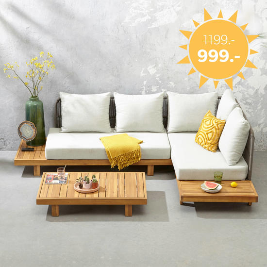 Zomerdeals: tot 400.- korting op loungesets
