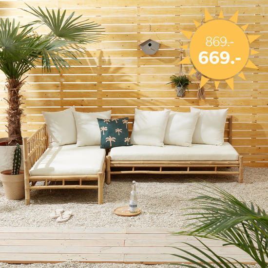 Zomerdeals: tot 400.- korting op loungesets