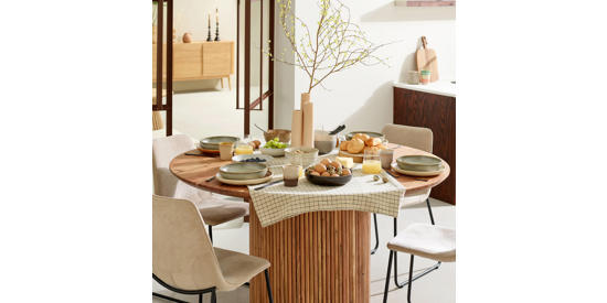 Waarom kies je voor een ronde eettafel?