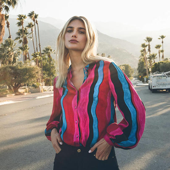 volumineuze blouse