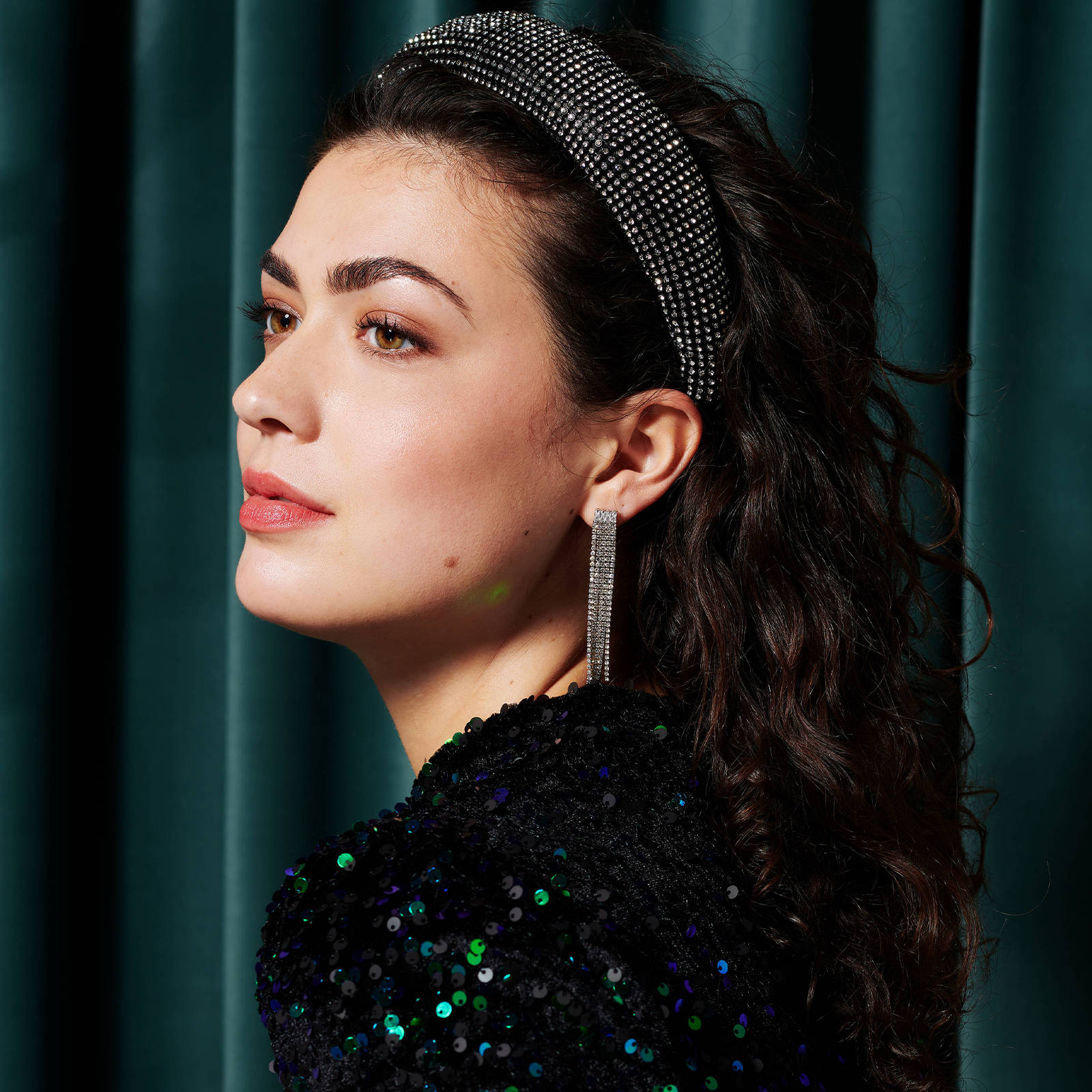 haarbanden met strass