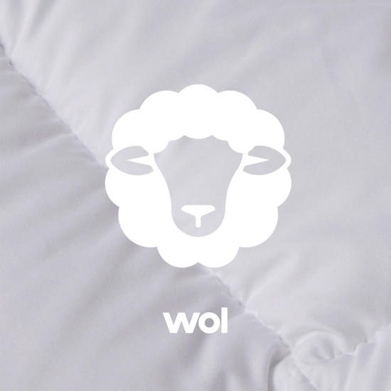 Wollen dekbed