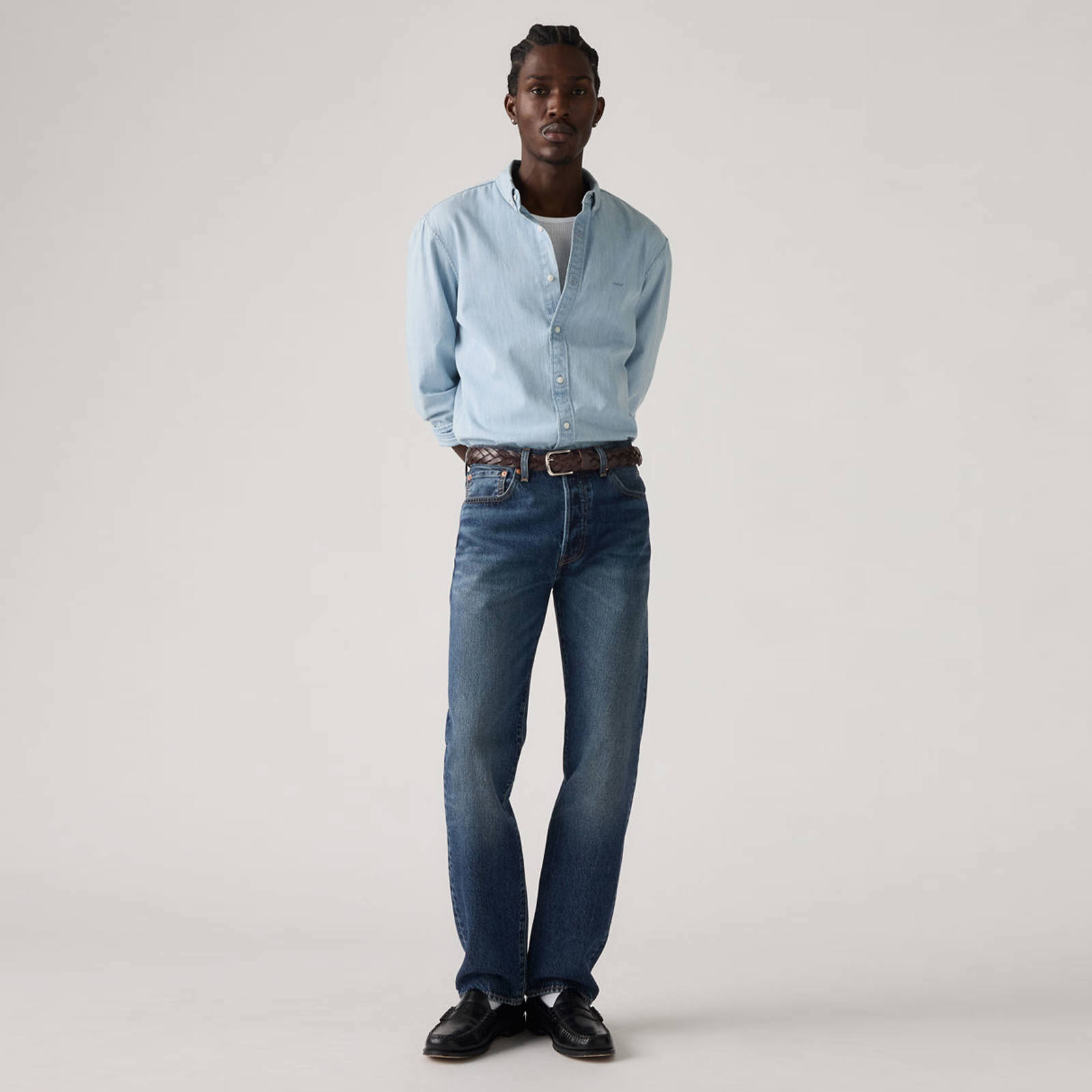 straight leg jeans 