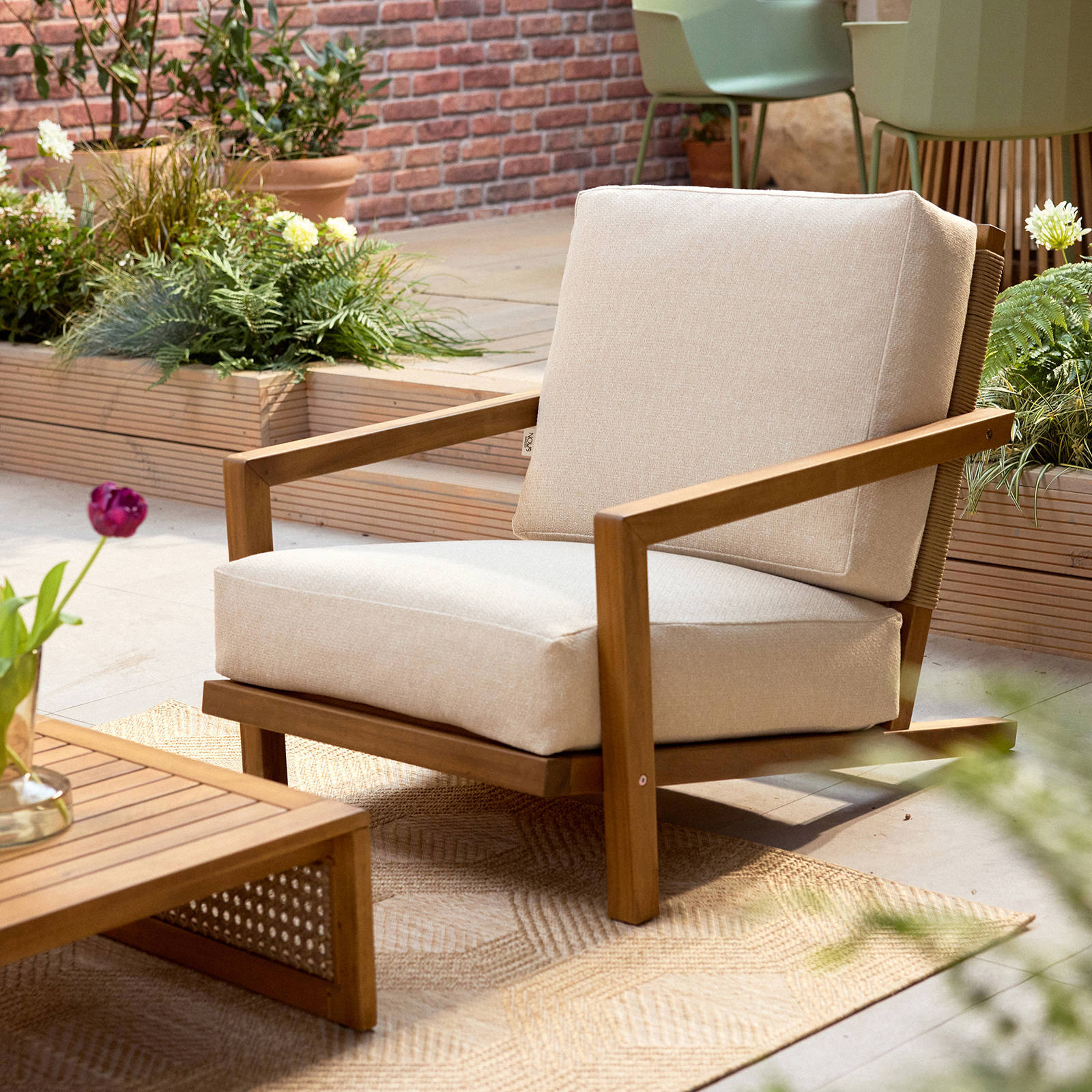 naturel tuinstoelen