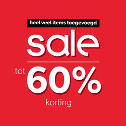 foto voor  tot 60% korting