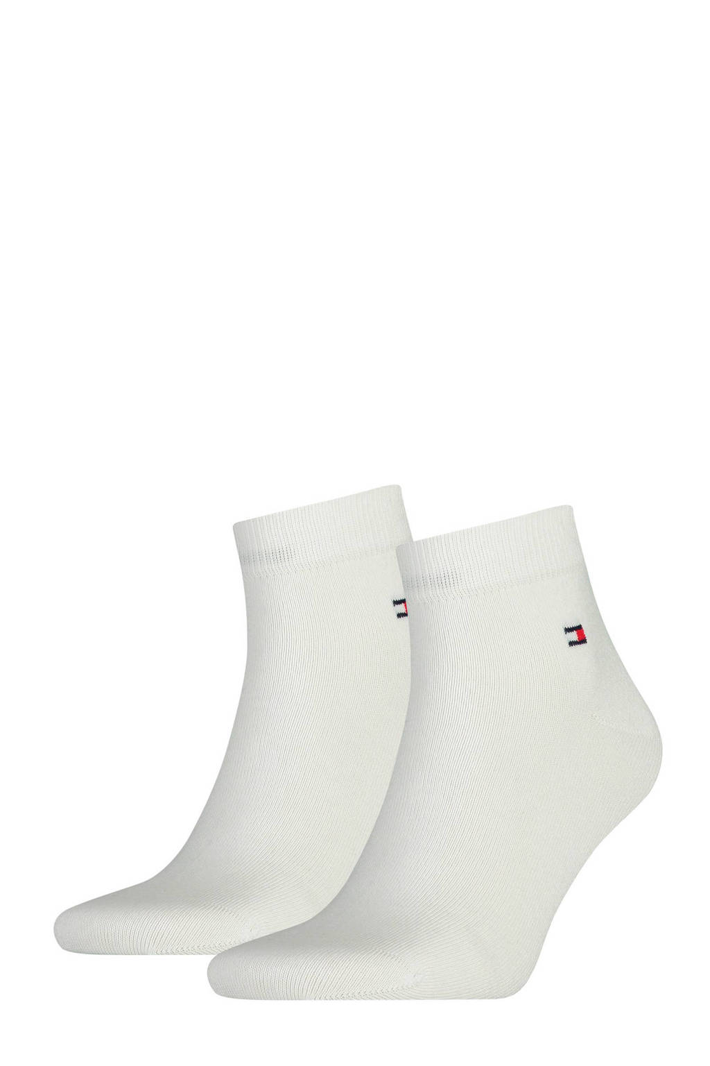 Tommy Hilfiger quarter sokken (2 paar), Wit