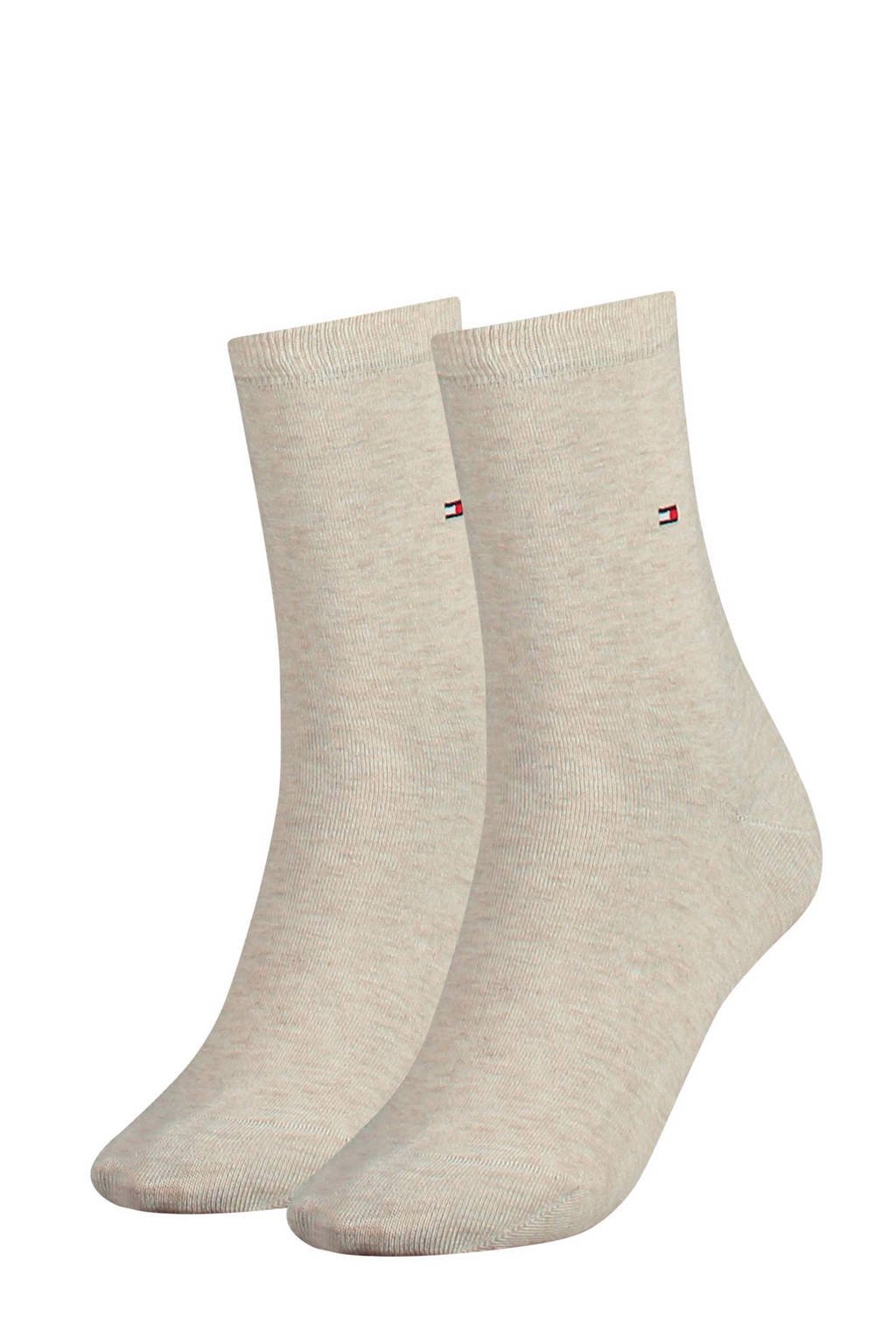 Tommy Hilfiger sokken - set van 2 beige, Beige