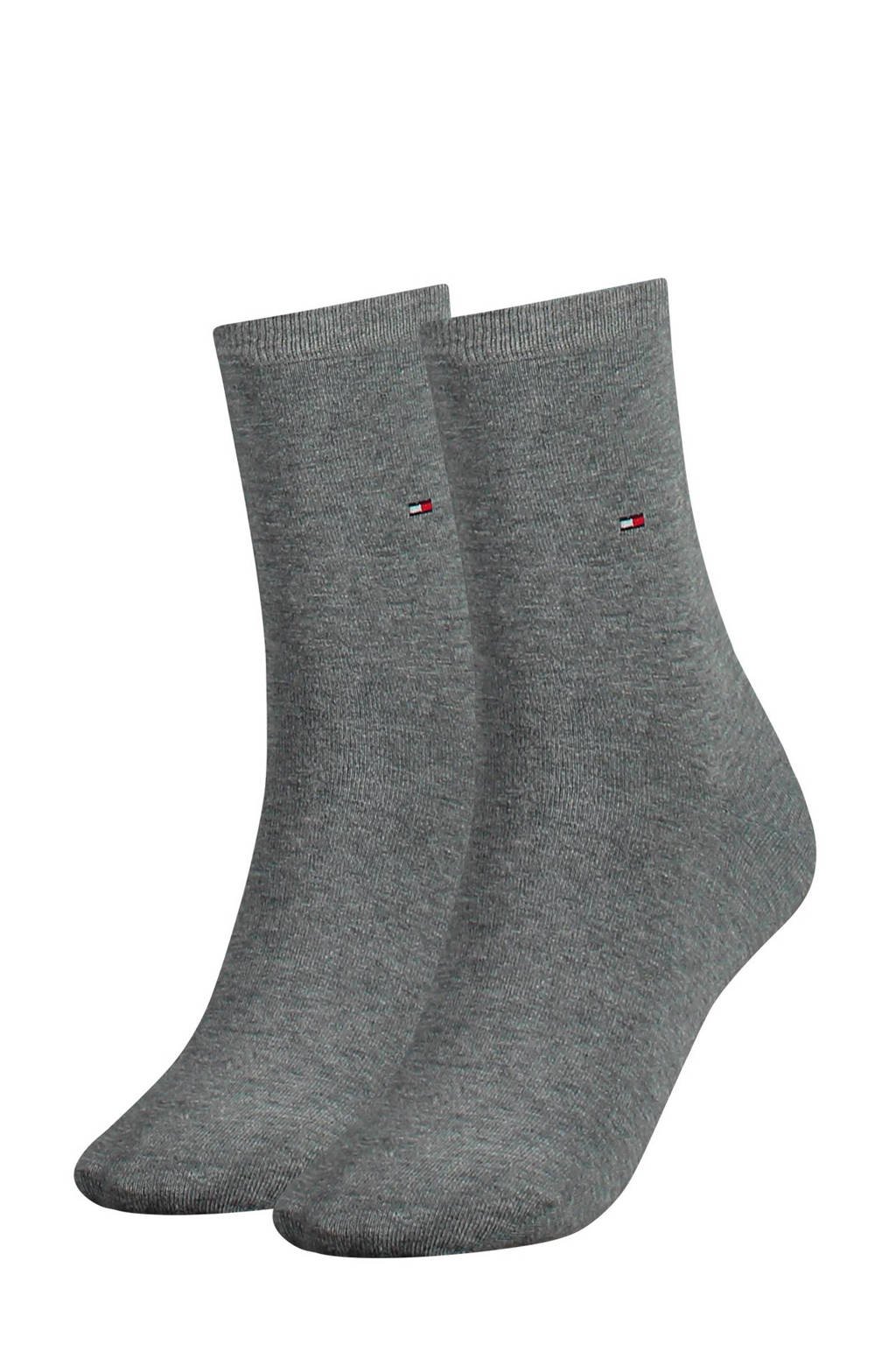 Tommy Hilfiger sokken - set van 2 grijs, Grijs