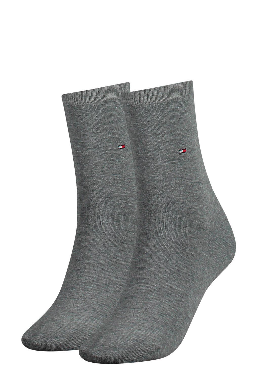 Tommy Hilfiger sokken - set van 2 grijs