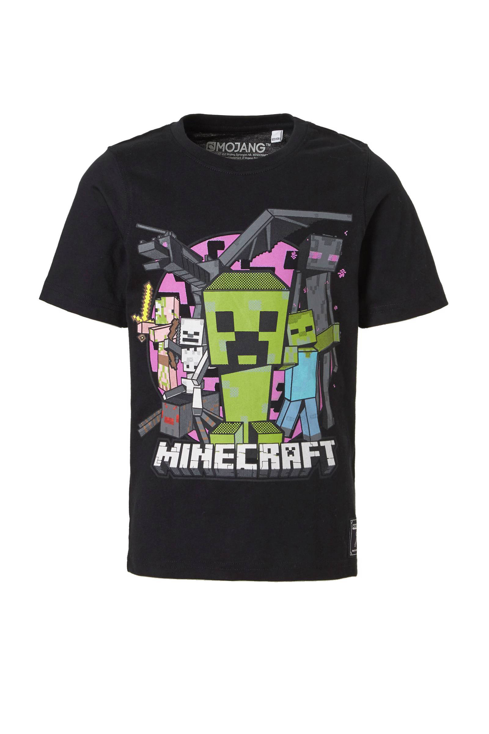 C A Here There Minecraft T Shirt Wehkamp