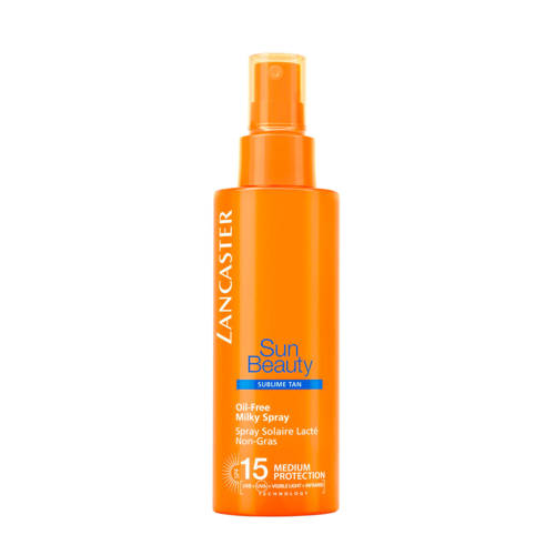 Lancaster Sun Beauty Body Oil Free Milky Spray Spf15 lancaster kopen in de aanbieding