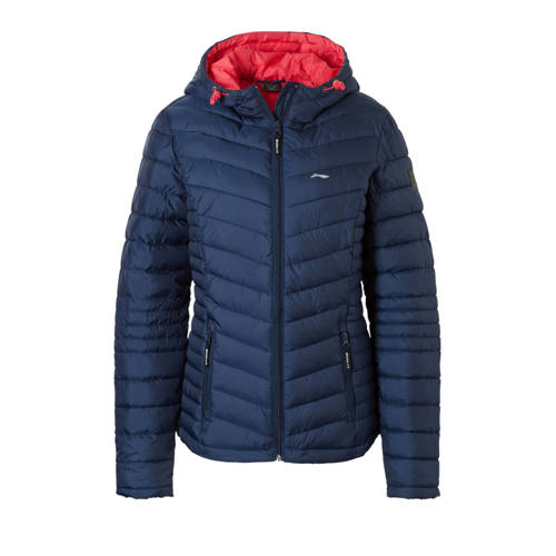 Lining Li Ning Gewatteerde Jas Donkerblauw lining kopen in de aanbieding