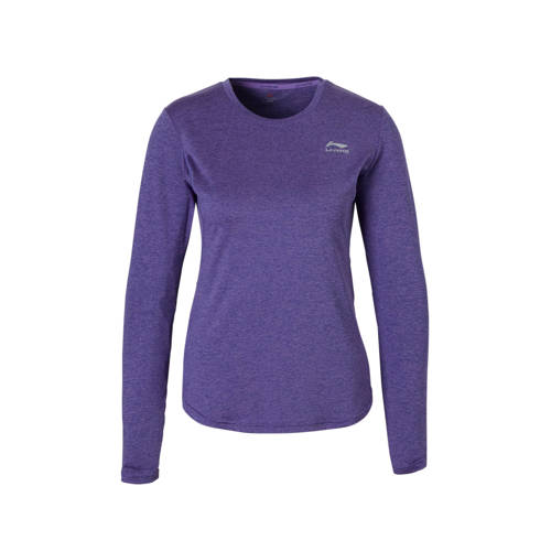 Lining Li Ning Hardloopshirt Paars lining kopen in de aanbieding Lining Li Ning Hardloopshirt Paars lining kopen in de aanbieding