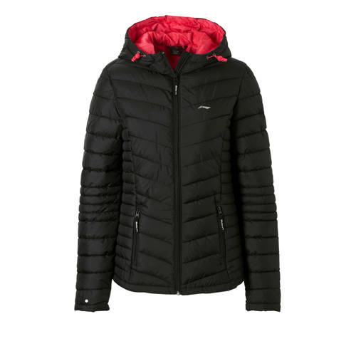 Lining Li Ning Sportjack Zwartroze lining kopen in de aanbieding