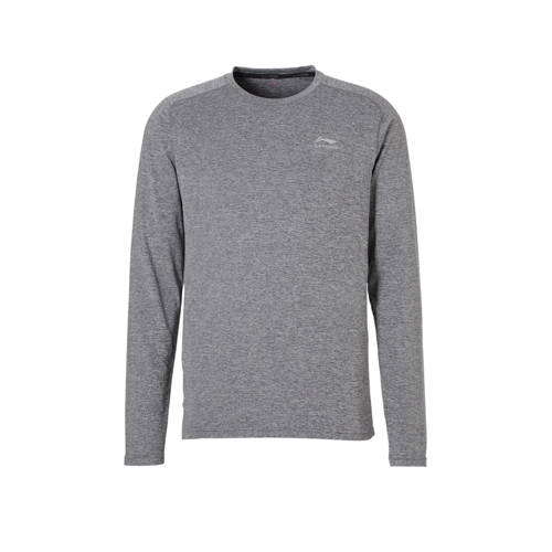 Lining Li Ning Hardloop T Shirt Grijs lining kopen in de aanbieding Lining Li Ning Hardloop T Shirt Grijs lining kopen in de aanbieding