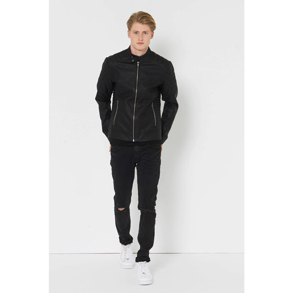 MASUCOR Heren Winterjas Herfst Winter Warm Bomberjack Gewatteerde Jas