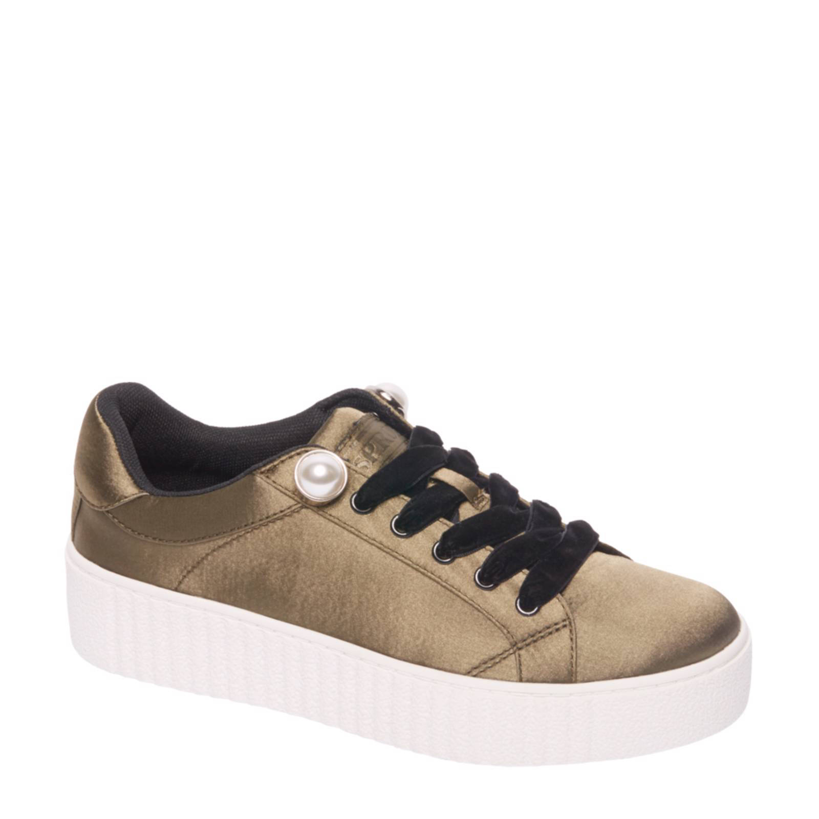 vanHaren Graceland sneakers met sierparels | wehkamp