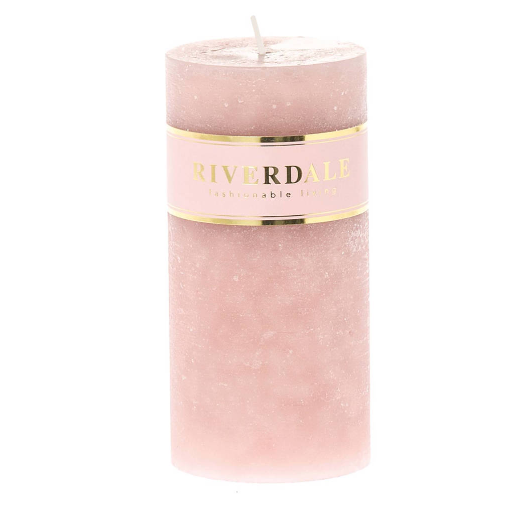 Riverdale kaars Pillar, Roze
