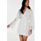 Hunkemöller kimono met kant wit