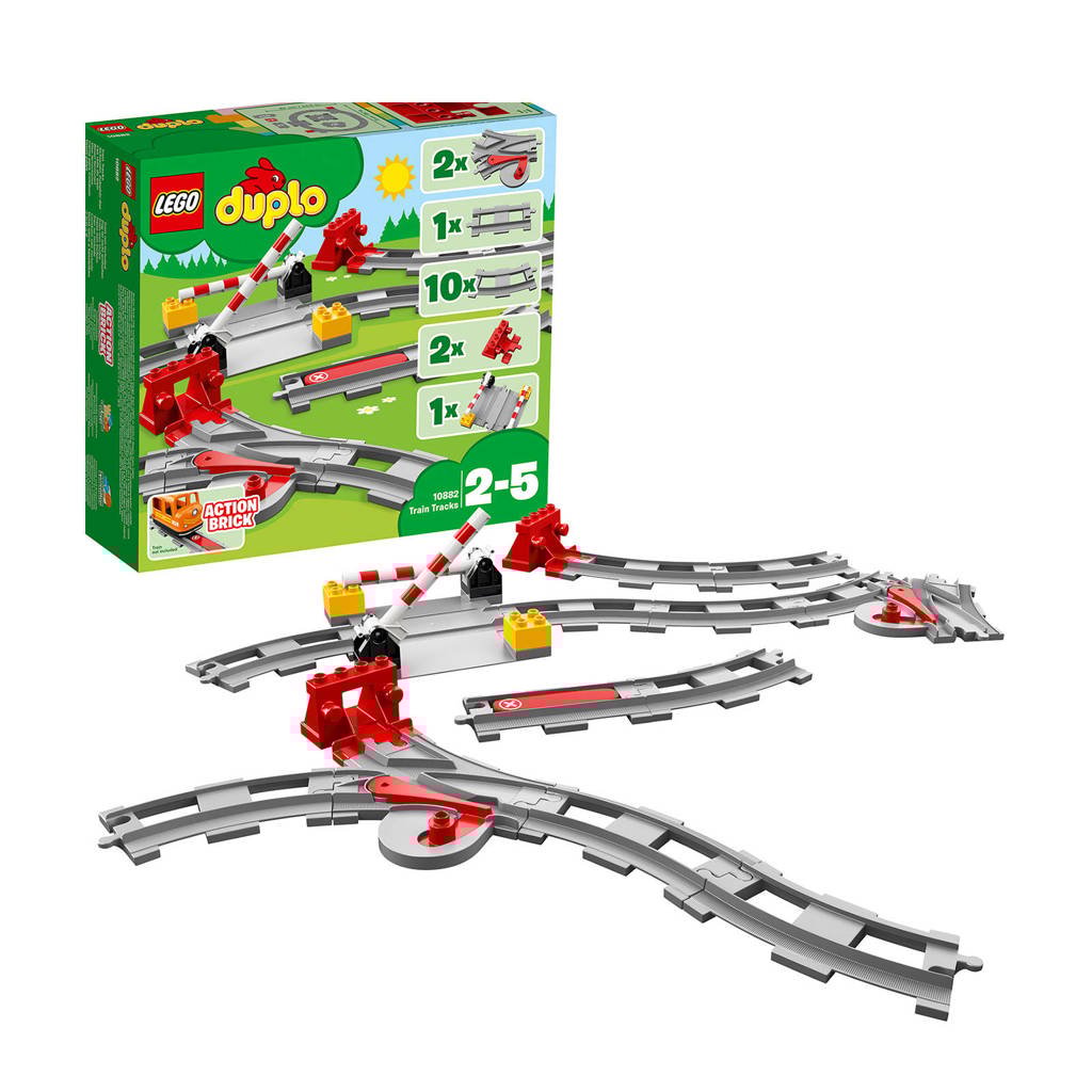 Lego Duplo Treinrails 10882 Wehkamp