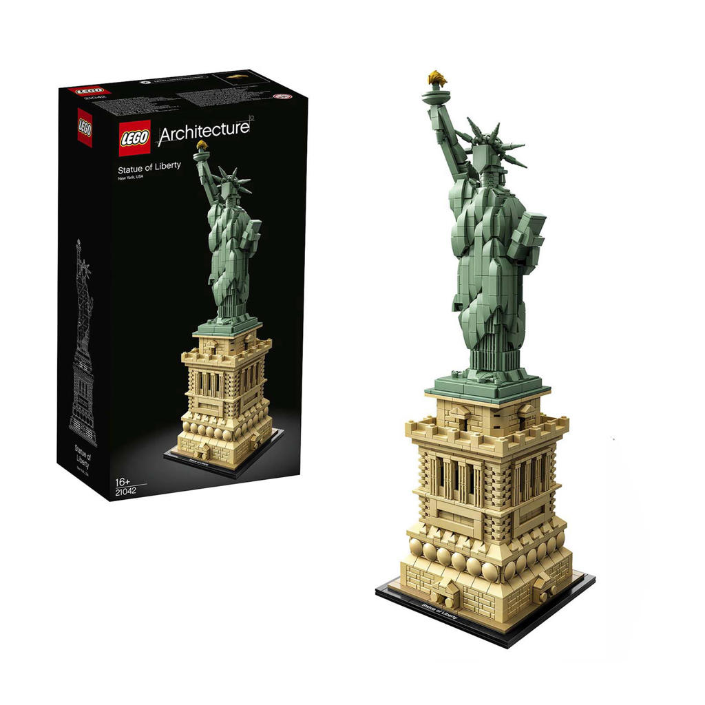 LEGO Architecture Vrijheidsbeeld Decoratie en Bouwpakket voor Volwassenen 21042 21042