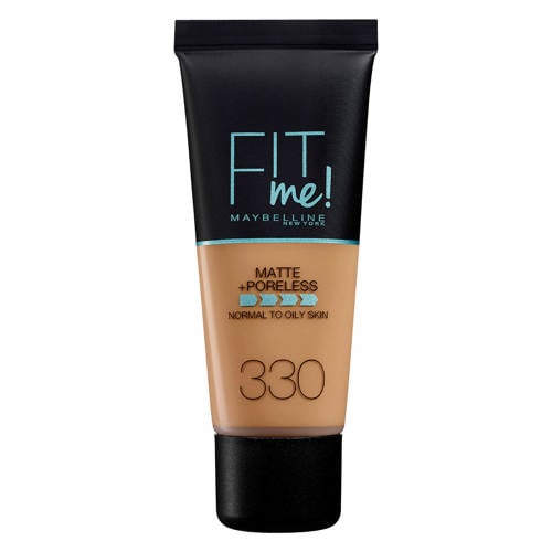 Wehkamp Maybelline New York Fit me Matte + Poreless liquid foundation - 330 Toffee aanbieding