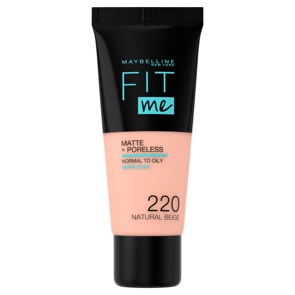 Maybelline New York Fit me Matte + Poreless liquid foundation - 220 Natural Beige