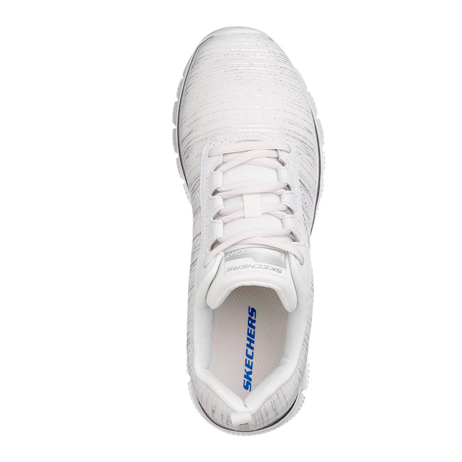 Skechers lage sneakers zilver - Vindjeschoen.nl