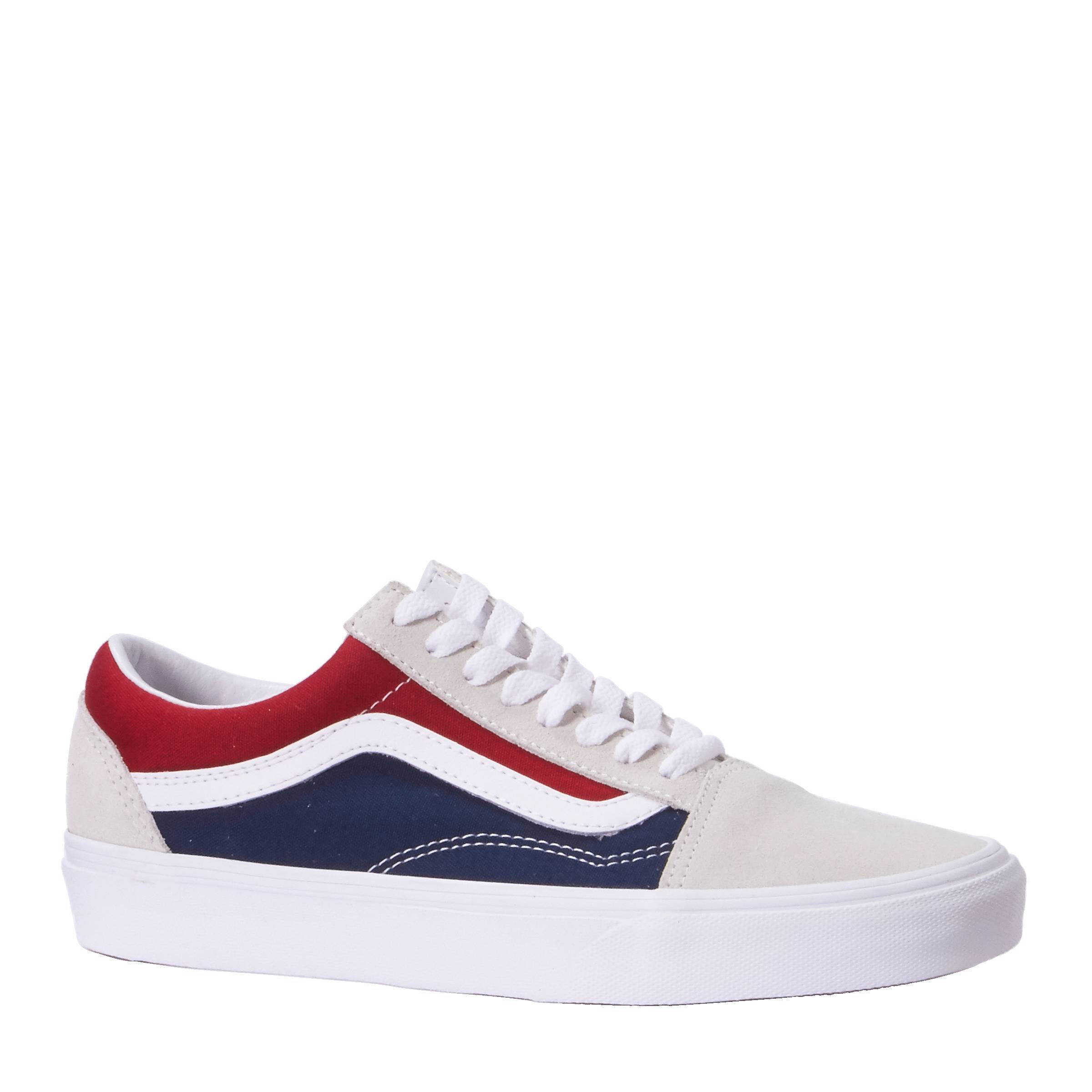 vans old skool blauw rood vans old skool blauw rood