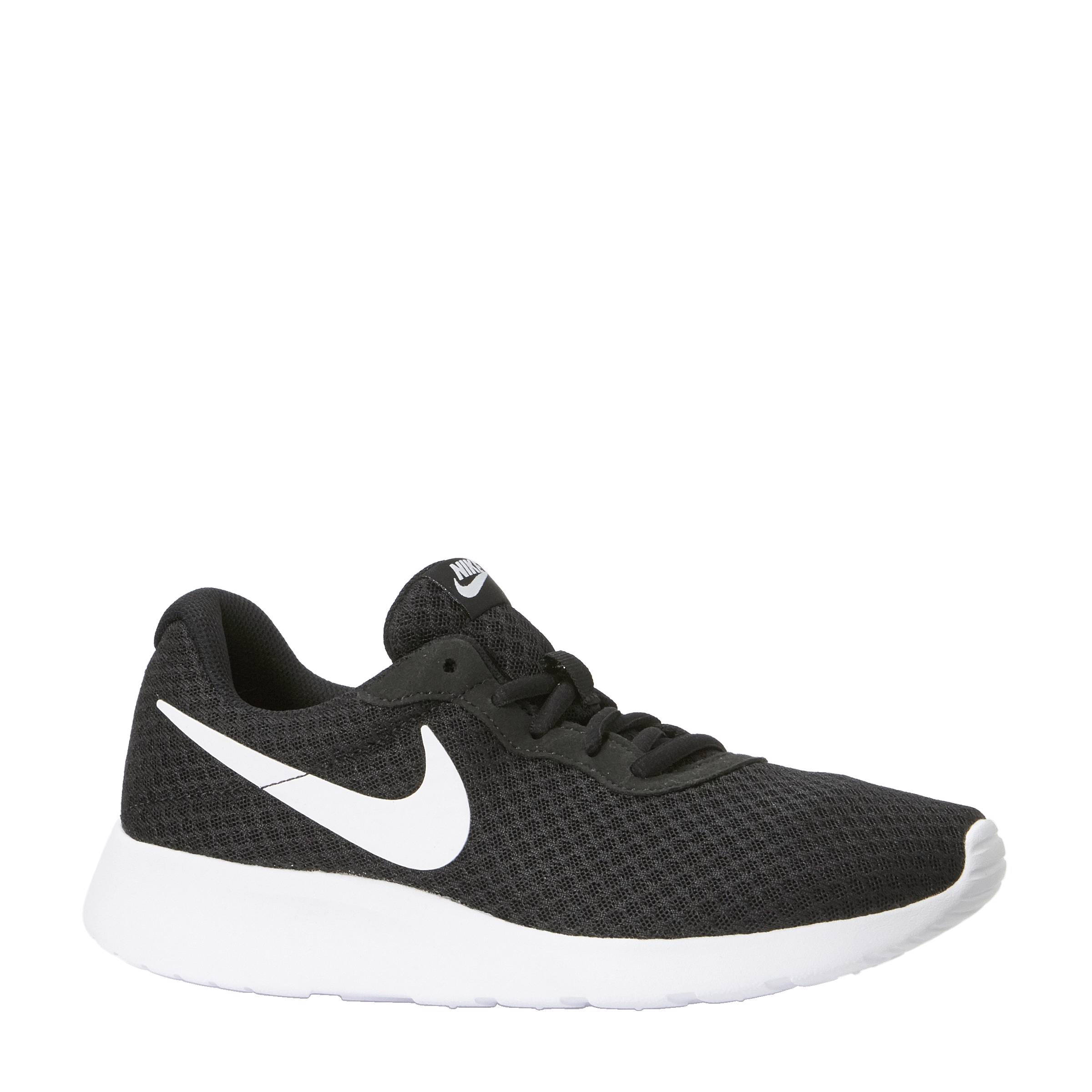 Nike Tanjun sneakers zwart/wit | wehkamp
