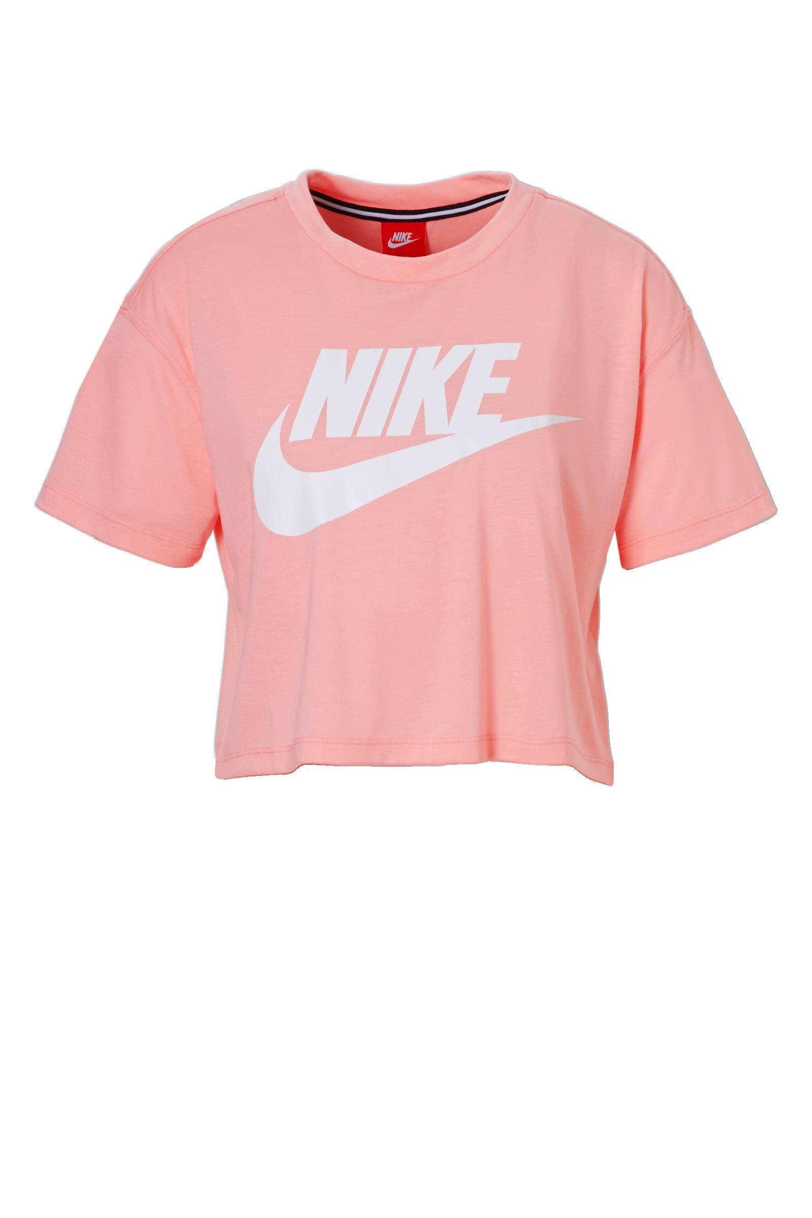 nike shirt dames roze