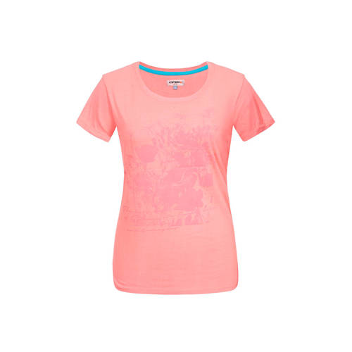 Icepeak Mandy Outdoor T Shirt Zalm icepeak kopen in de aanbieding