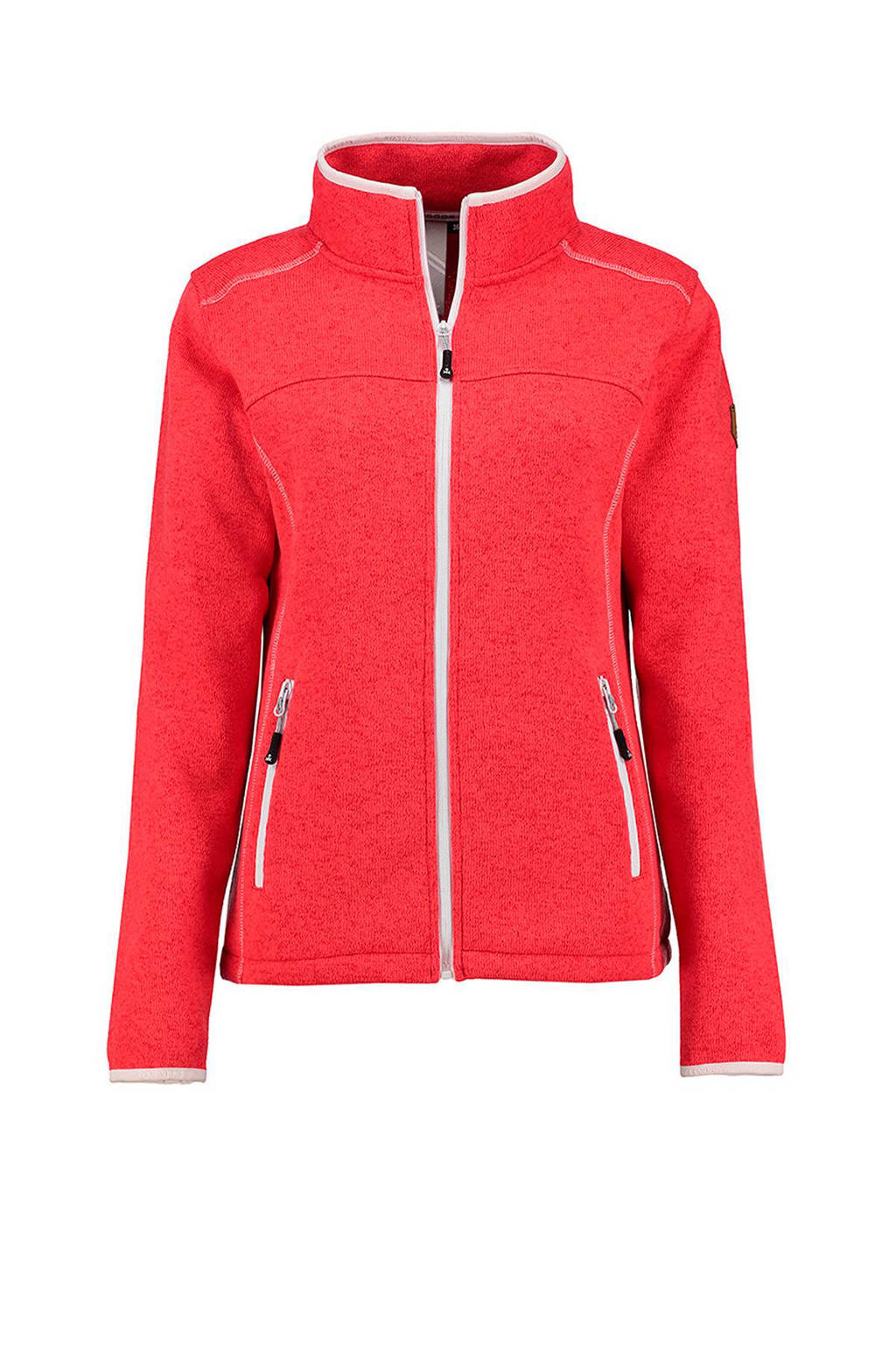 Kjelvik Riyona outdoor fleecevest koraalrood, Koraalrood