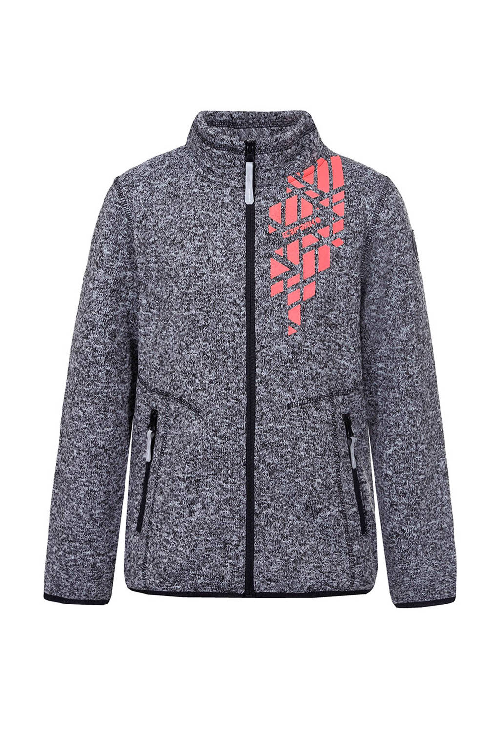 Icepeak Ted outdoor fleecevest, Zwart