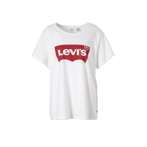 Levis Plus T Shirt Met Logo levis kopen in de aanbieding Levis Plus T Shirt Met Logo levis kopen in de aanbieding