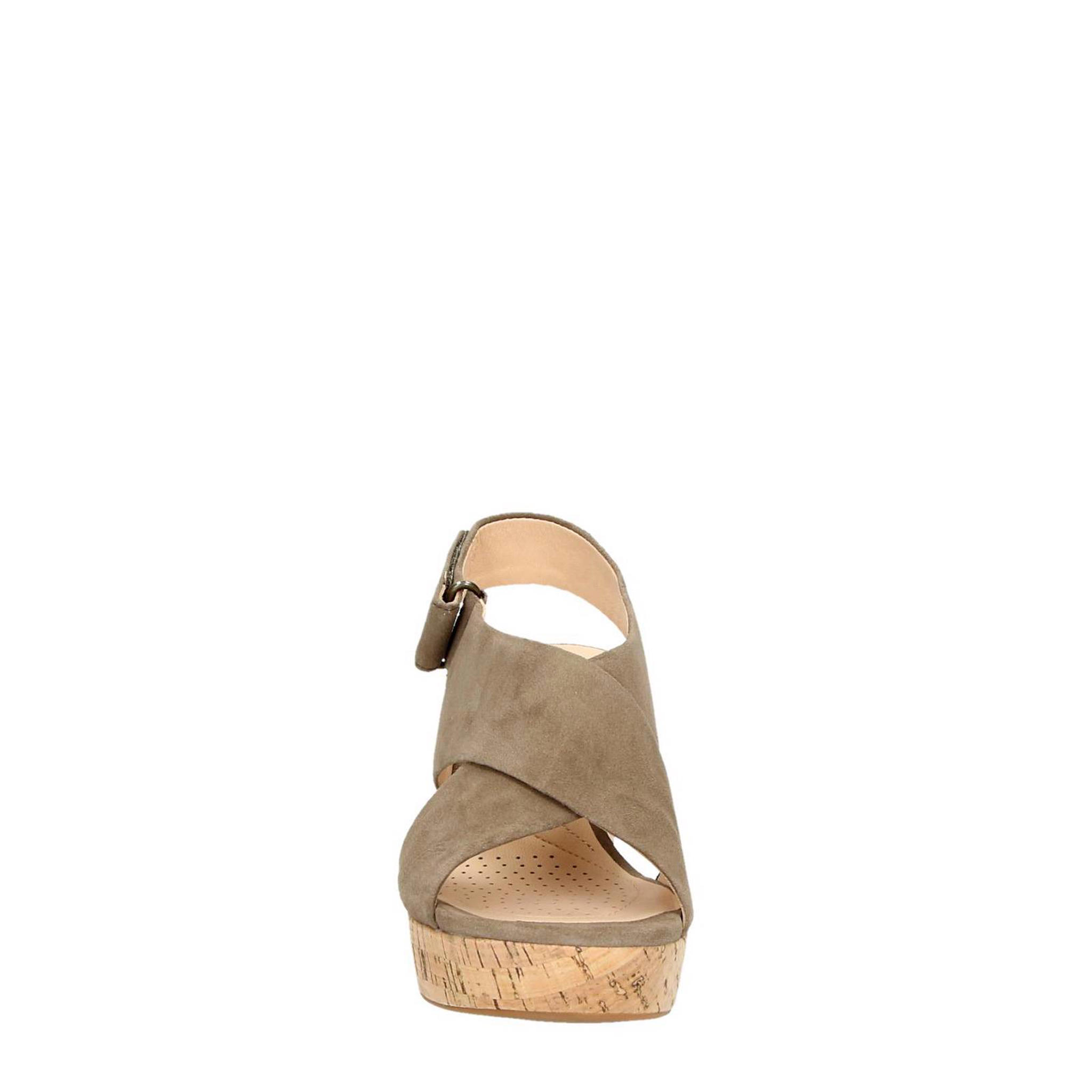 Clarks Maritsa Lara Sandalen met enkelriempjes voor dames, Witte Witte Slang Witte Slang, 41.5 EU