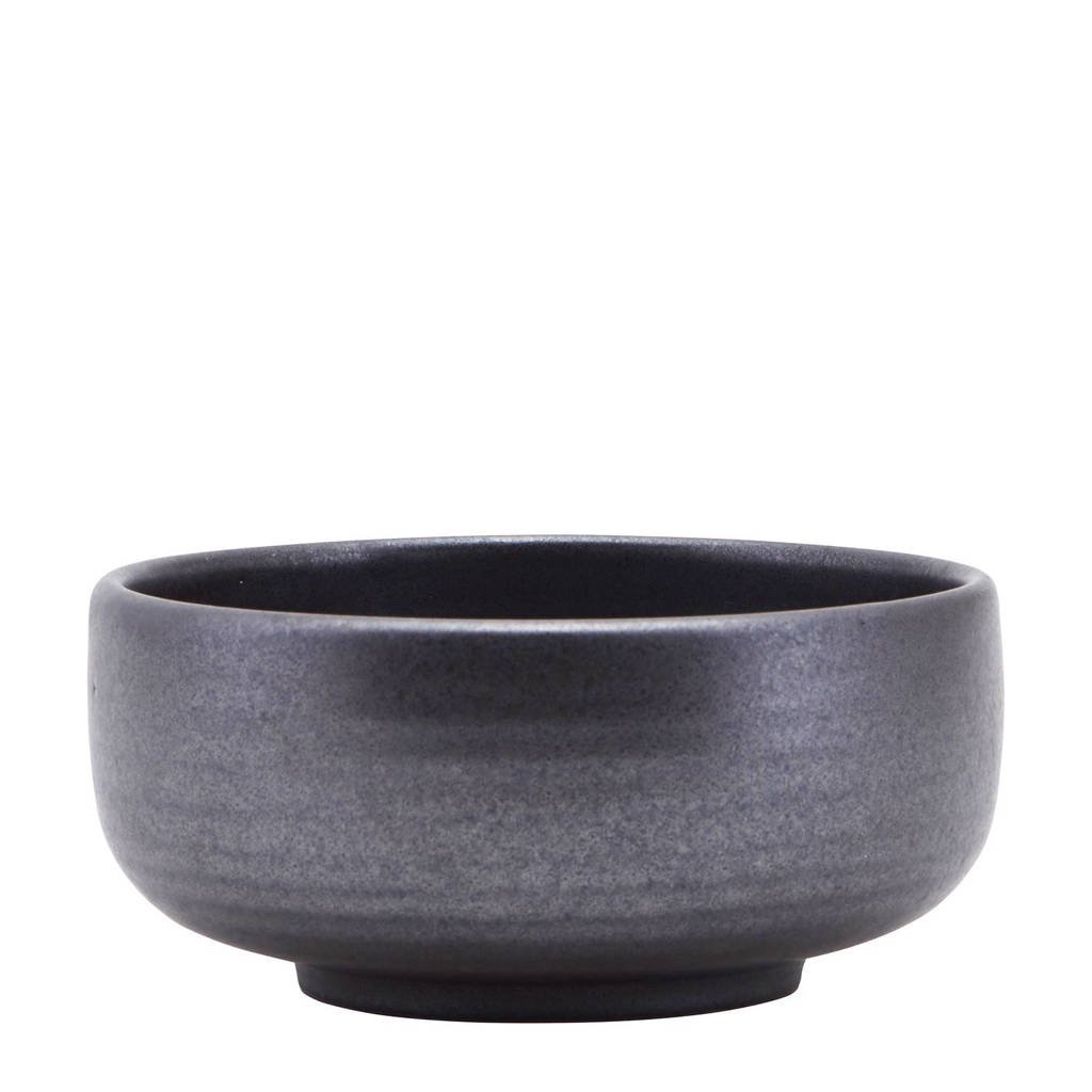 House Doctor Aton kom (Ø13 cm), Zwart