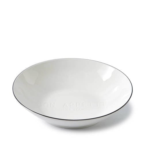 Riviera Maison Bon Appetit Schaal O25 Cm riviera maison kopen in de aanbieding