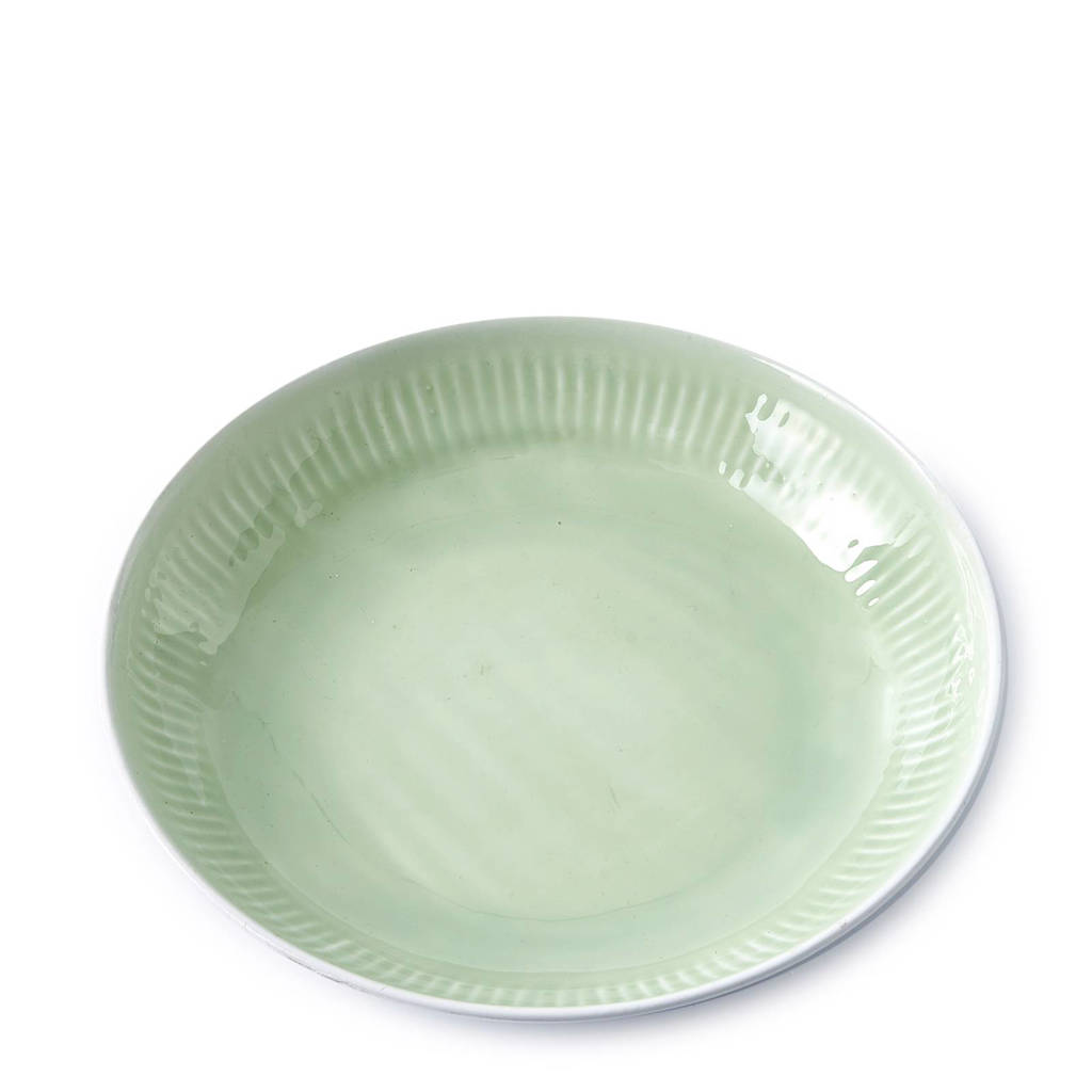Riviera Maison diep bord (Ø23 cm), Groen