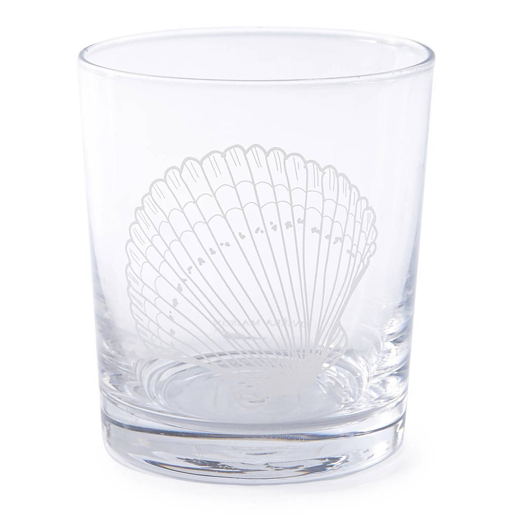 Riviera Maison Treasure Of The Sea waterglas (Ø9 cm), Transparant
