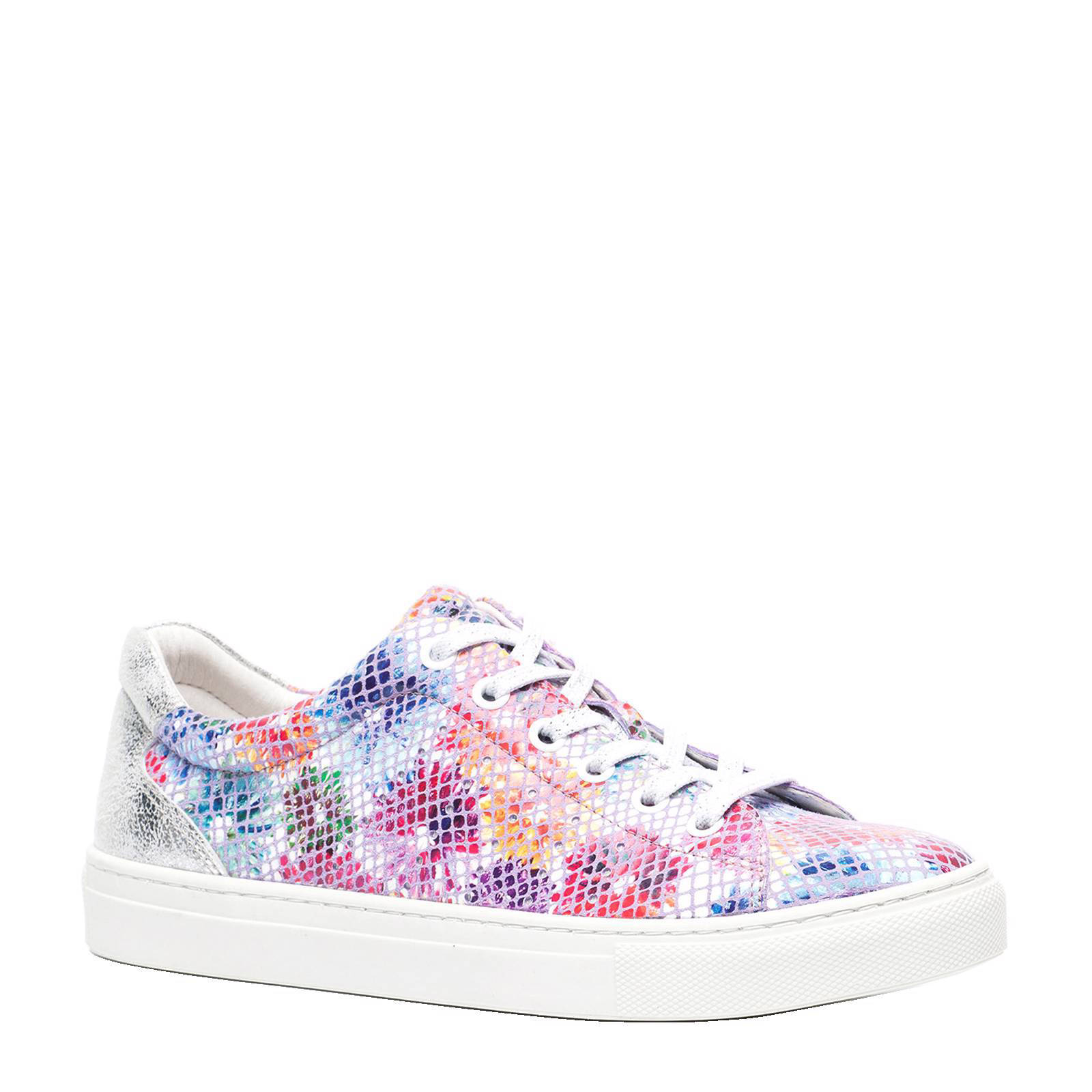 Scapino TwoDay leren sneakers met bloemenprint | wehkamp