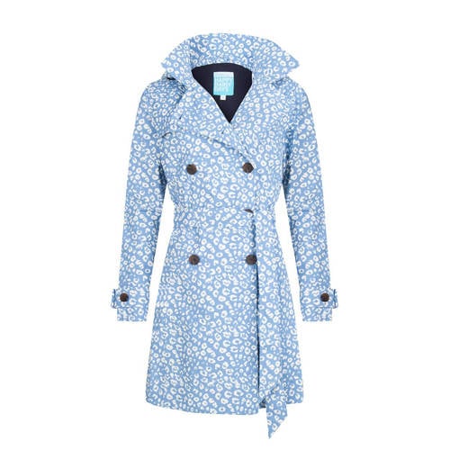 Happyrainydays Vaya Regenjas Met Panterprint Lichtblauw happyrainydays kopen in de aanbieding Happyrainydays Vaya Regenjas Met Panterprint Lichtblauw happyrainydays kopen in de aanbieding