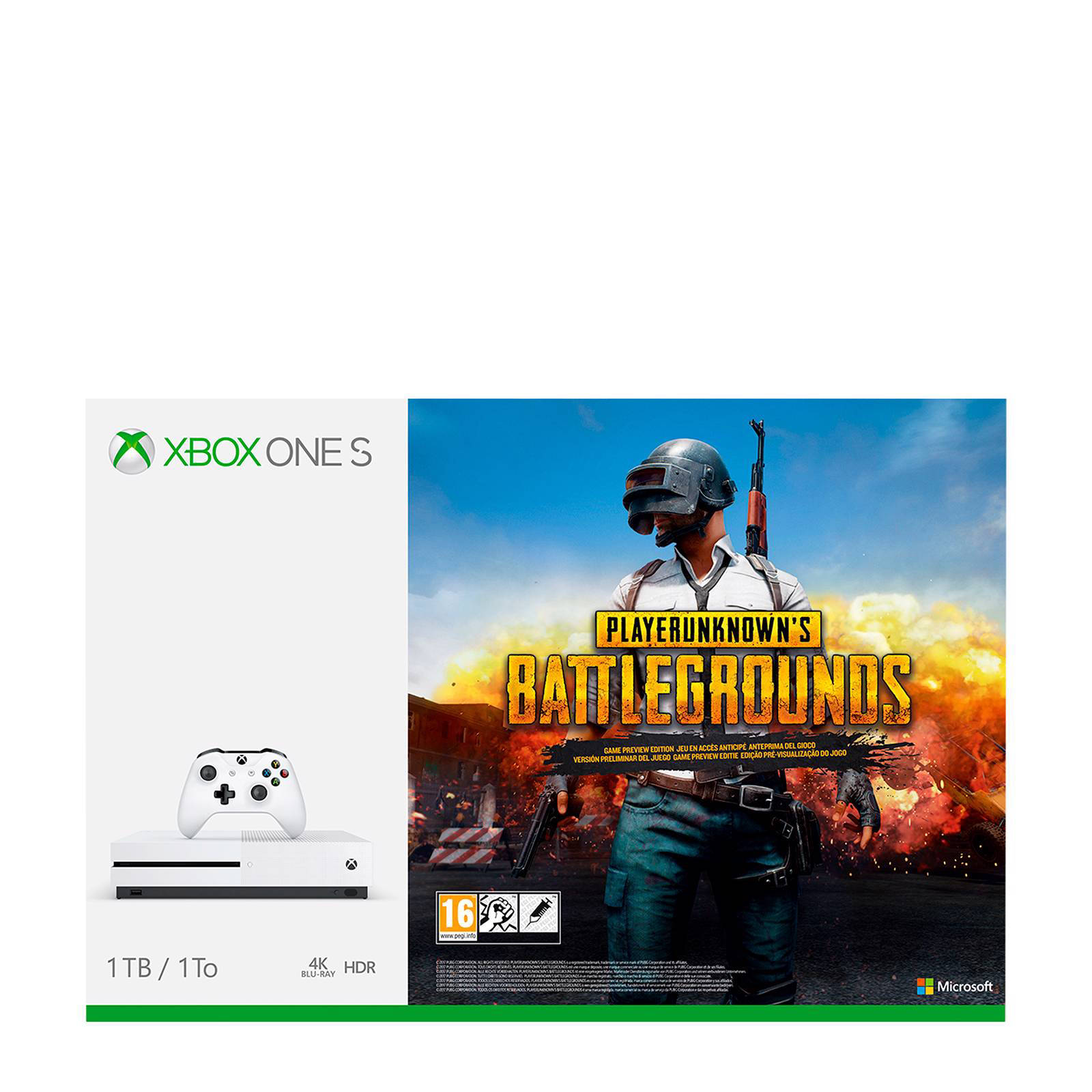 Game Pubg Para Xbox One S Microsoft Xbox One S 1TB PLAYERUNKNOWN'S