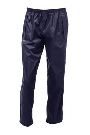 regenbroek Pack It Overtrousers donkerblauw